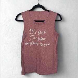 Casual Sleeveless Graphic Tee